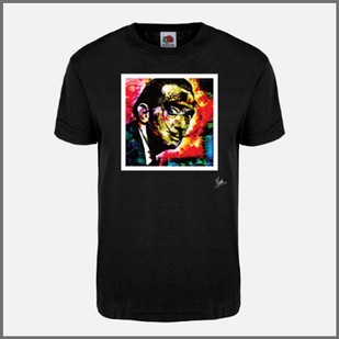 T-shirt noir Dali